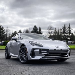 Toyota GR86 License Plate Relocation Kit - Perrin Performance - `22-`25